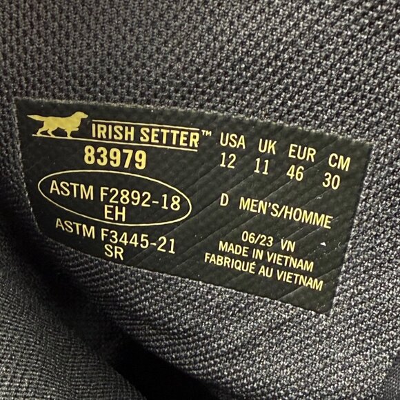 NEW Irish Setter Red Wing 83979 Kittson Soft Sq Toe Cowboy Work Boots Mens 10EE - Picture 12 of 13